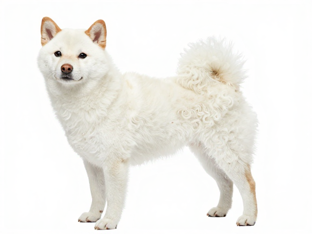 日系柴犬品相,白色纯白浅白尾毛蓬松卷曲怎么挑?