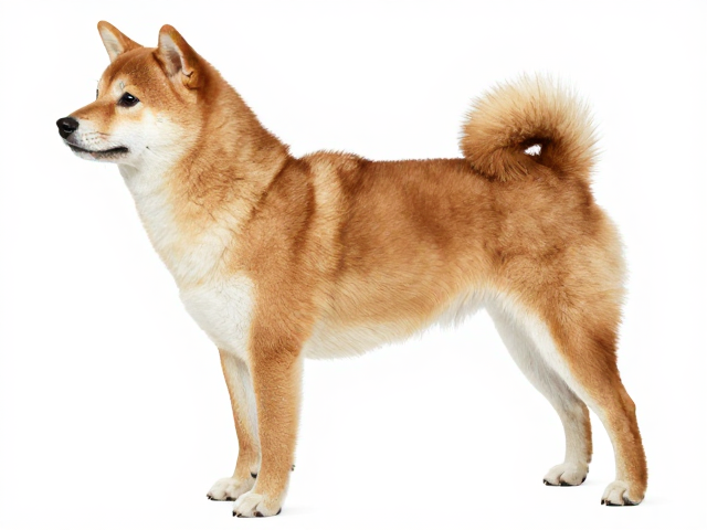日系柴犬品相标准,头盖骨与口吻比例协调,背部水平强壮详解