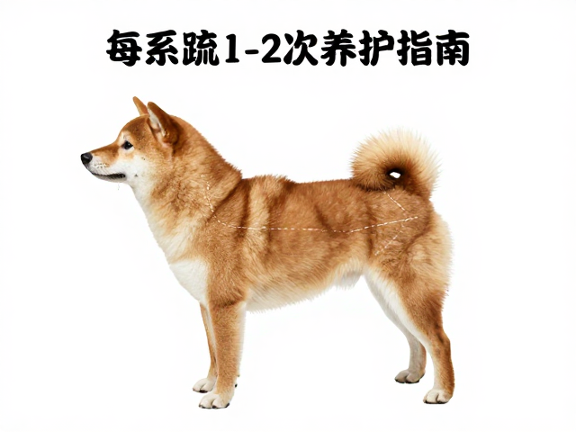 日系柴犬品相,背部水平强壮,每周梳理1-2次养护指南