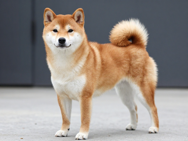 日系柴犬品相,胸深宽广,对陌生人保持距离,高颜值标准解析