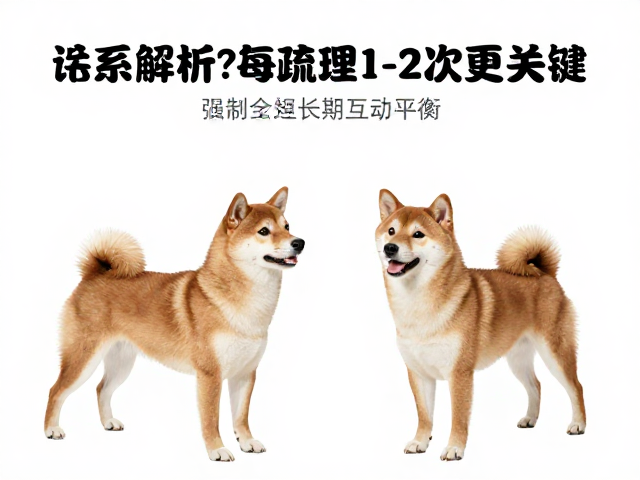 日系柴犬品相解析,误以为好训?每周梳理1-2次更关键