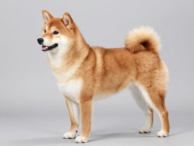 日系柴犬品相解析,尾毛蓬松卷曲、脚部白袜标记是否标准?