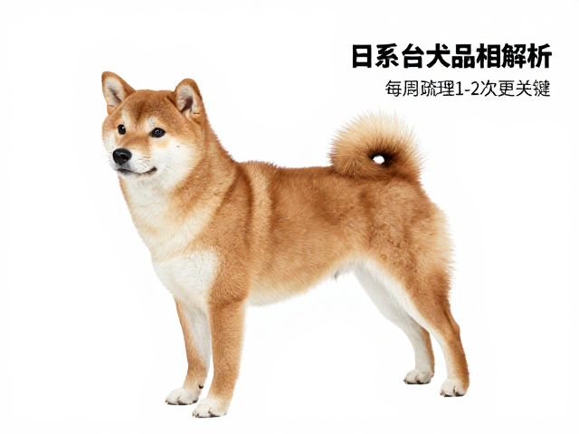 日系柴犬品相解析,误以为好训?每周梳理1-2次更关键