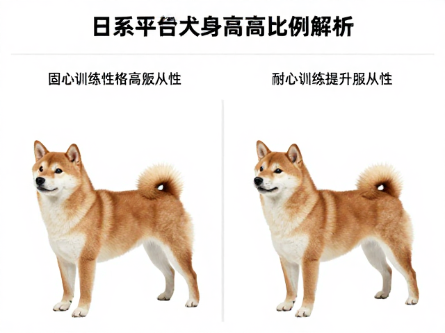 日系柴犬品相与身高比例解析，耐心训练提升服从性