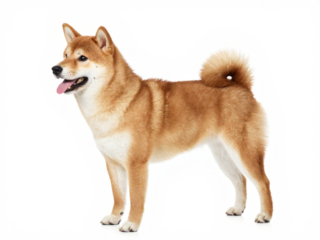 日系柴犬品相解析,双层毛与水平强壮背线的选购指南