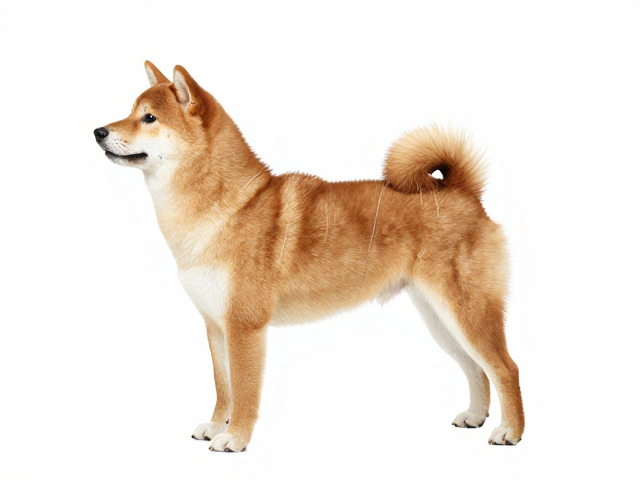 日系柴犬品相解析,双层毛与水平强壮背线的选购指南