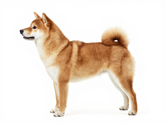 日系柴犬品相解析,双层毛与水平强壮背线的选购指南