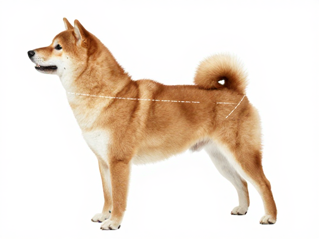 日系柴犬品相解析,双层毛与水平强壮背线的选购指南