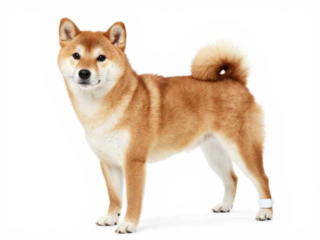 日系柴犬品相解析,黑鼻镜配白袜标记的颜值标准