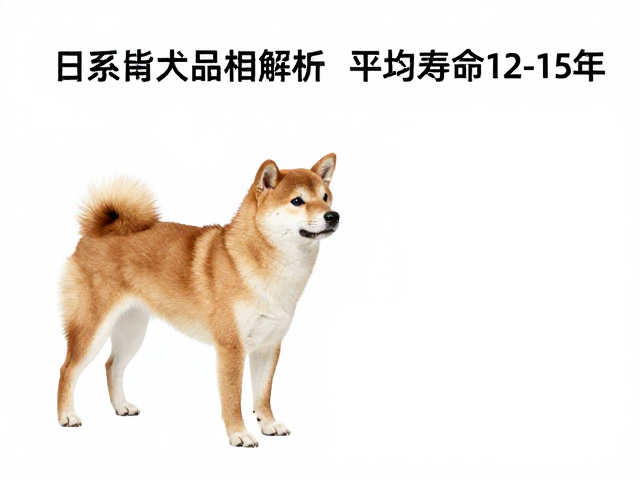 日系柴犬品相解析,对陌生人保持距离,平均寿命12-15年