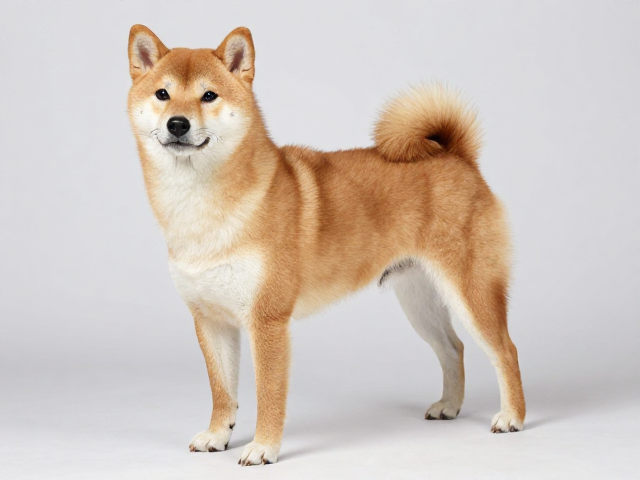 日系柴犬品相,四肢笔直骨骼强壮,警惕髋关节发育不良