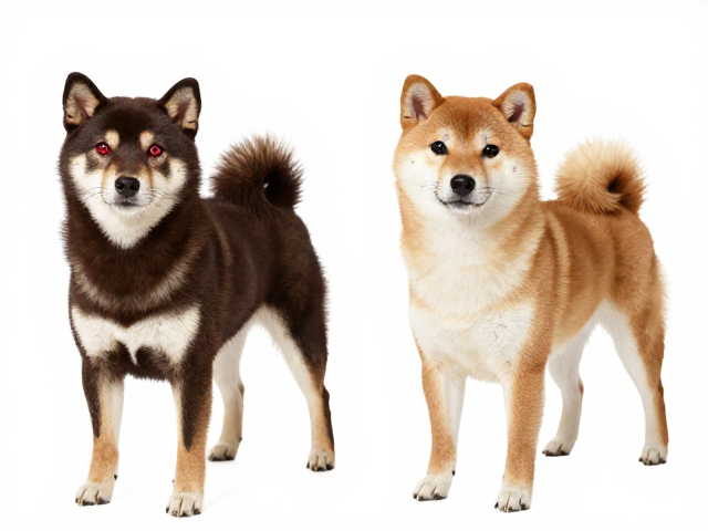 日系柴犬品相解析，深褐色与赤色眼色哪个更主流？