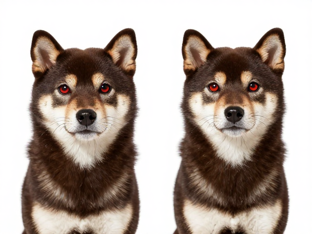 日系柴犬品相解析,深褐色与赤色眼色哪个更主流?