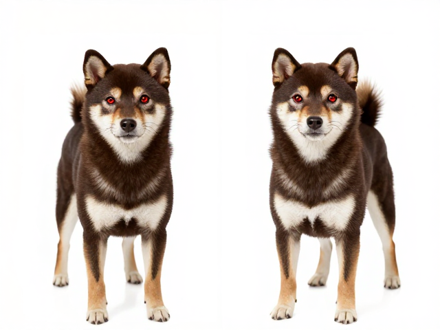 日系柴犬品相解析，深褐色与赤色眼色哪个更主流？