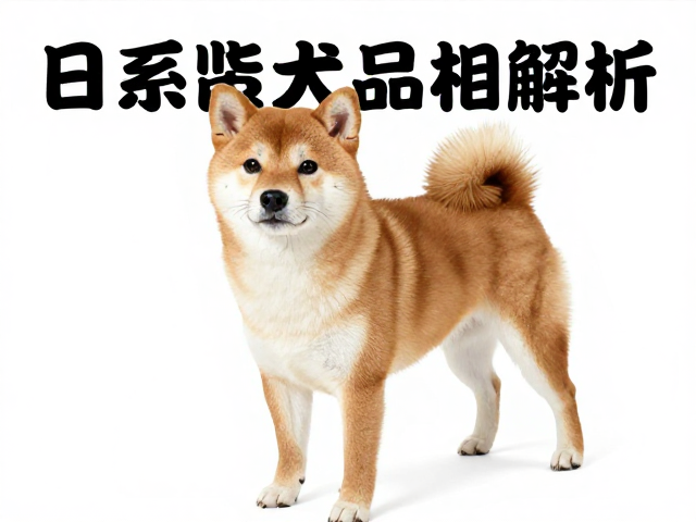 日系柴犬品相解析,别误以为体型越大越好,独立固执才迷人