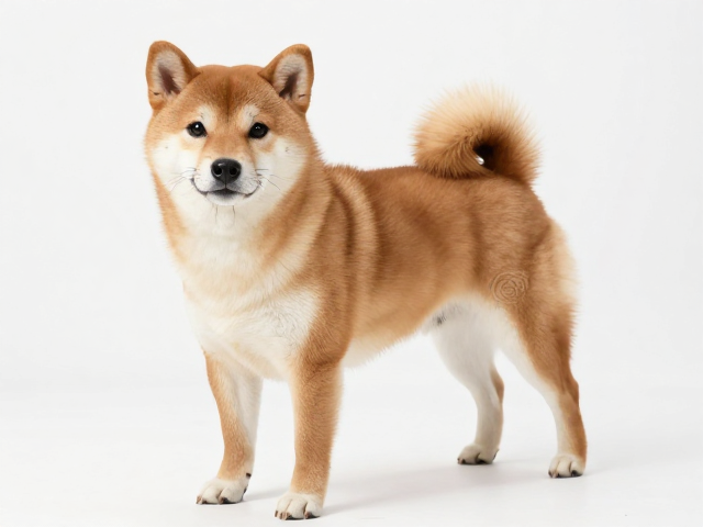 日系柴犬品相标准,面部皱纹少需控制体重防肥胖