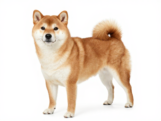 日系柴犬品相标准,面部皱纹少需控制体重防肥胖
