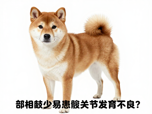 日系柴犬品相解析,面部皱纹少易患髋关节发育不良?