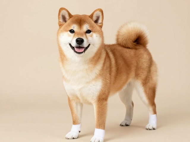 日系柴犬品相,脚部白袜与微笑唇线详解,教你挑高颜值柴犬