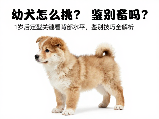 幼犬怎么挑?1岁后定型关键看背部水平,鉴别技巧全解析