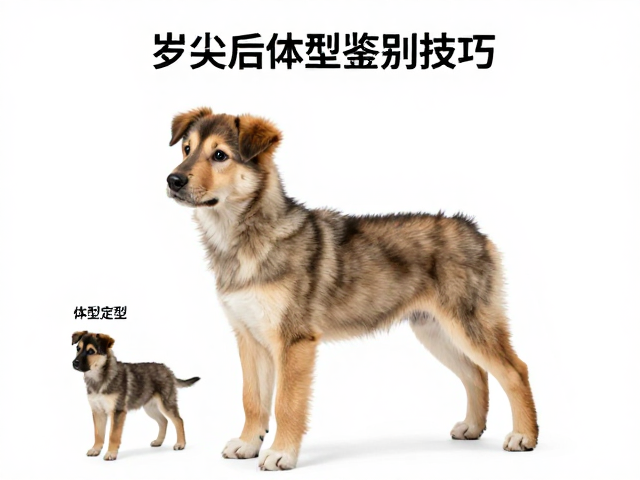幼犬鉴别技巧，1岁后体型定型，毛尖色分布均匀才是健康纯种表现