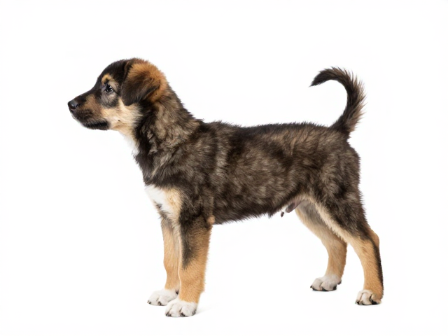 幼犬鉴别技巧,四肢协调与正方形比例,一眼辨健康纯种