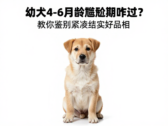 幼犬4-6月龄尴尬期咋过?教你鉴别紧凑结实好品相