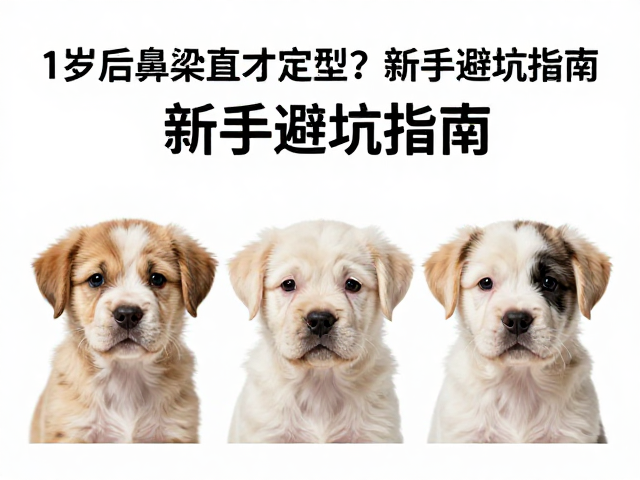 幼犬鉴别技巧,1岁后鼻梁直才定型?新手避坑指南