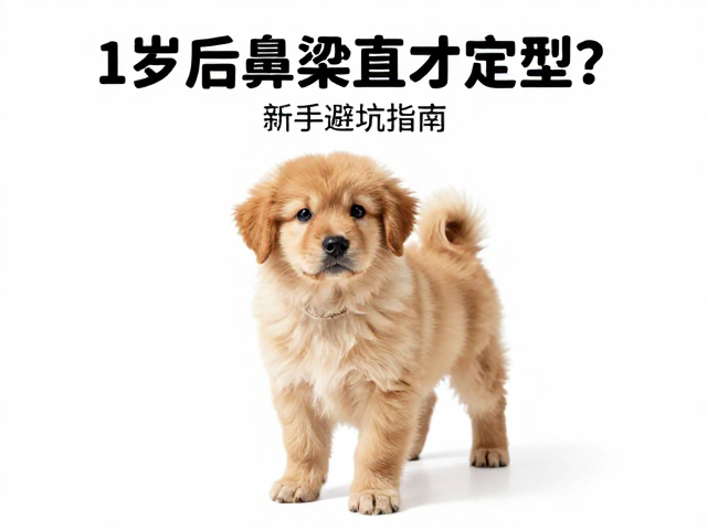 幼犬鉴别技巧，1岁后鼻梁直才定型？新手避坑指南