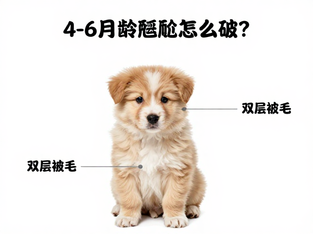 幼犬4-6月龄尴尬期怎么破?双层被毛鉴别技巧大公开
