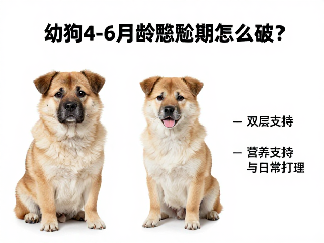 幼犬4-6月龄尴尬期怎么破？双层被毛鉴别技巧大公开