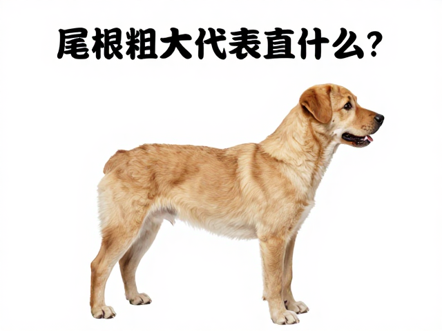 幼犬鉴别技巧,尾根粗大代表什么?1岁后是否定型?