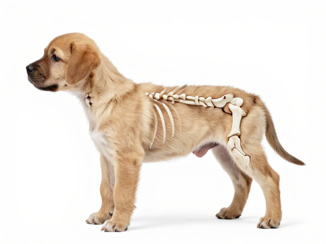 2-3月龄幼犬骨骼发育关键,腰部短且坚实的鉴别技巧