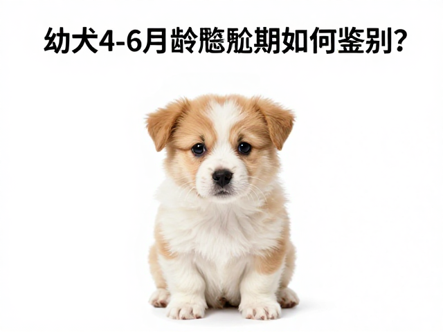 幼犬4-6月龄尴尬期如何鉴别?面部变宽阔才是健康标志