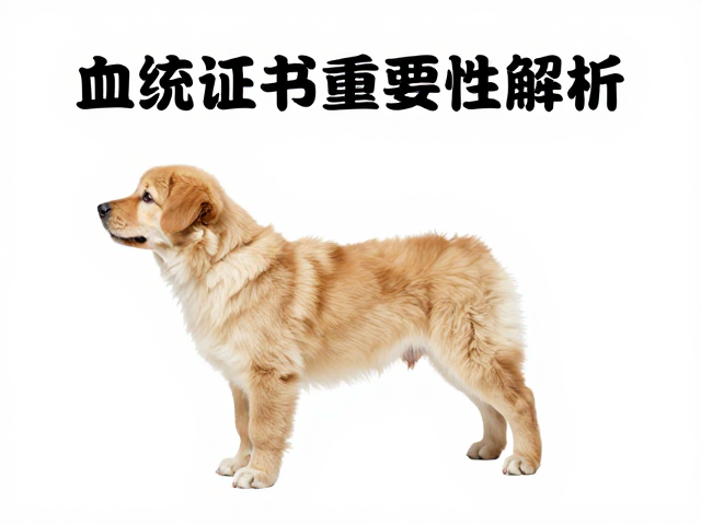 幼犬鉴别技巧,尾根粗大代表什么?血统证书重要性解析