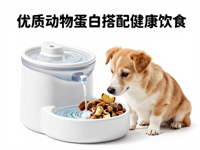 幼犬喂食指南,优质动物蛋白搭配流动饮水机,打造健康饮食