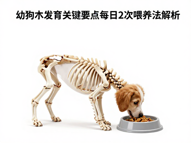 幼犬骨骼发育关键,喂食要点与成犬每日2次喂养法解析