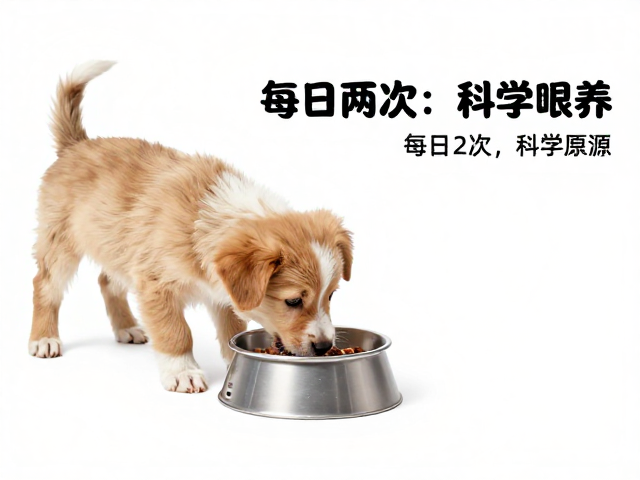 幼犬喂食与骨骼发育关键期,成犬为何需每日2次科学喂养