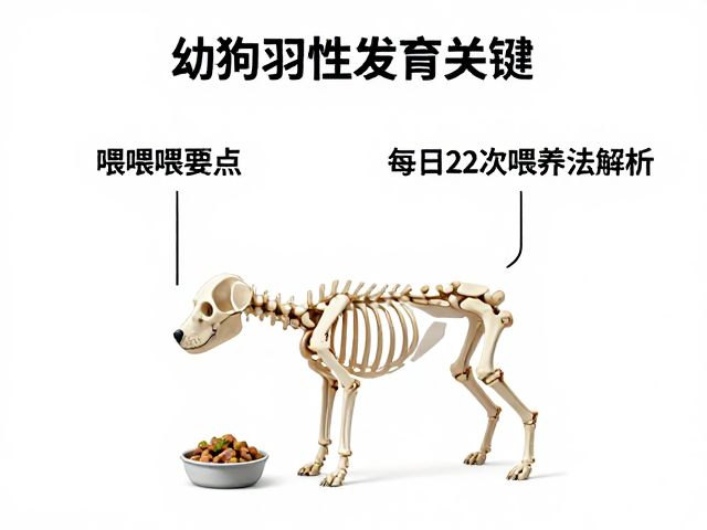 幼犬骨骼发育关键,喂食要点与成犬每日2次喂养法解析