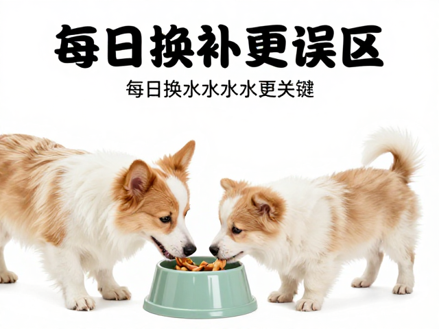幼犬喂食误区,盲目补钙危害大,每日换清水更关键
