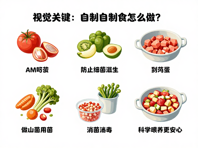 幼犬自制鲜食怎么做?掌握3步防止细菌滋生,科学喂养更安心