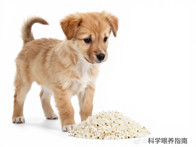 幼犬只喂米饭会怎样?搭配益生菌助消化,科学喂养指南