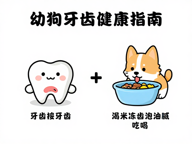 幼犬喂食指南,运动量配合饮食,养出牙齿洁白的健康狗狗