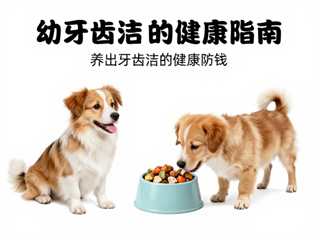 幼犬喂食指南,运动量配合饮食,养出牙齿洁白的健康狗狗