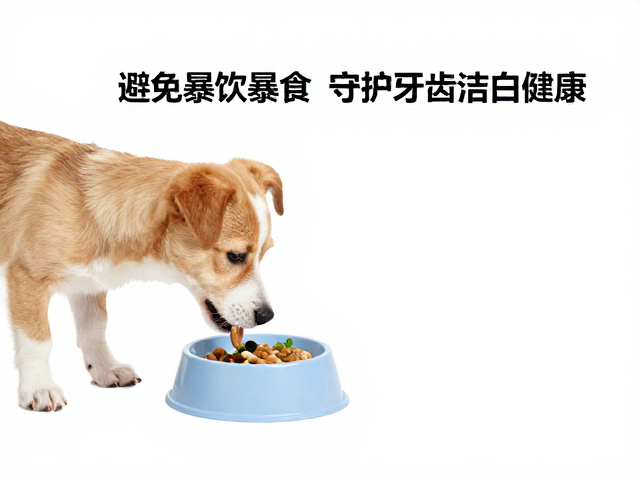 幼犬喂食指南,避免暴饮暴食,守护牙齿洁白健康