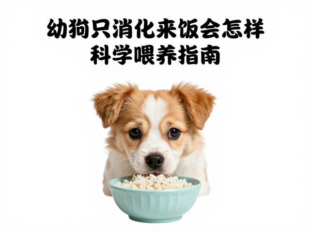 幼犬只喂米饭会怎样?搭配益生菌助消化,科学喂养指南