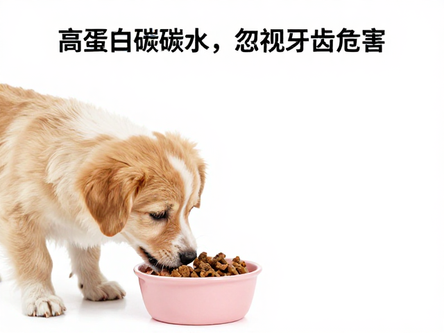 幼犬喂食高蛋白低碳水,忽视牙齿清洁危害大