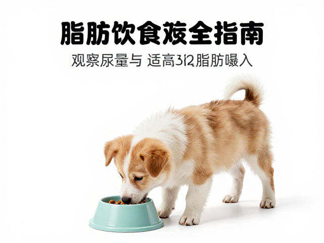 幼犬喂食注意,观察尿量与适量脂肪摄入指南