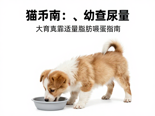 幼犬喂食注意,观察尿量与适量脂肪摄入指南