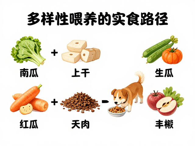幼犬喂食攻略,运动量与饮食搭配,拒绝长期单一食物